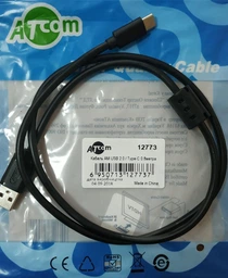 Кабель Atcom USB 2.0 - USB Type-C 0.8 м Black (12773) фото от покупателей 19