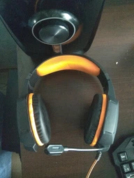 Навушники Real-El GDX-7700 Surround 7.1 Black-orange (EL124100016)