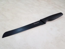 Кухонний ніж Aurora для хліба 200 мм Black (AU 896)