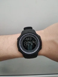 Годинник наручний чоловічий Skmei 1251 All Black, 1251BK (12290) фото від покупців 2