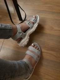Жіночі сандалі Skechers D`Lites Fresh Catch Black/White 39,5 Чорний 31514-BLK фото от покупателей 2