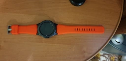 Силіконовий ремінець Watchbands для Samsung Gear S3 / Samsung Galaxy Watch 46mm Silver - зелений (WB001GREEN) фото від покупців 7