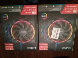 Набор вентиляторов PcCooler Corona 3-in-1 FRGB KIT фото от покупателей 2