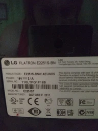 Блок питания для мониторов PowerPlant LG 220V, 19V 25W 1.3A (6.5*4.4) with pin (LG25F6544)