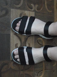 Жіночі сандалі Skechers D`Lites Fresh Catch Black/White 39,5 Чорний 31514-BLK