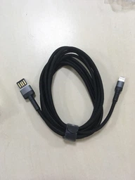 Кабель Baseus Cafule Cable USB For Lightning 2.4A 1m Gray+Black