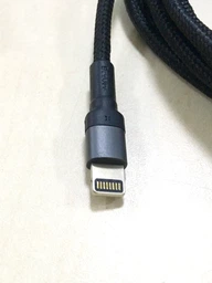 Кабель Baseus Cafule Cable USB For Lightning 2.4A 1m Gray+Black фото від покупців 2