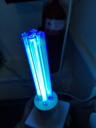 Кварцова-бактерицидна БЕЗОЗОНОВАЯ лампа OKLAN OBK-25 фото від покупців 5