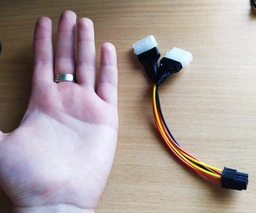 Кабель питания для видеокарт Value ATX 6pin - 2 х Molex 20 см (S0111) фото от покупателей 10
