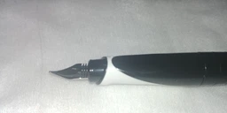 Ручка пір'яна для правші Herlitz My.Pen Black-White Синя Чорний корпус (10999746) фото від покупців 4