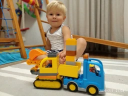 Конструктор LEGO DUPLO Грузовик и гусеничный экскаватор (10812) фото от покупателей 5