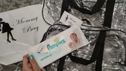 Набор из 3 прозрачных сумок в роддом Mommy Bag (S, M, L) Черный фото от покупателей 4
