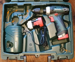 Акумуляторний дриль-шурупокрут Metabo PowerMaxx BS Basic 2 акб 2.0 Ah, з/в, у кейсі, з набором Mobile Workshop (600080880) фото від покупців 4