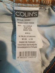 Джинсы Клеш женские Colin's 741 Anya CLBDEWPNT0252820DN02806 26-34 Темно-синие (8680593015562_8680325260437)