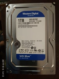Накопитель HDD SATA 1.0TB WD Blue 5400rpm 64MB (WD10EZRZ) фото от покупателей 19