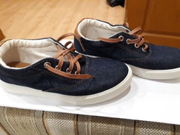 Детские кеды для мальчика OLDCOM Brooklyn Denim 34 Синие (4841347047459) фото от покупателей 8
