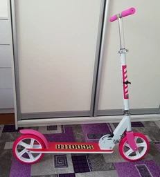 Детский самокат двухколесный Scooter 460. Для детей от 5-ти лет. Зеленый цвет фото от покупателей 11