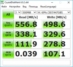 SSD диск Kingston HyperX Fury 3D 480GB 2.5" SATAIII 3D NAND TLC (KC-S44480-6F)