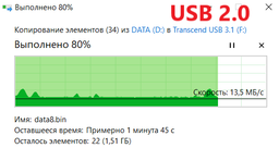 Флеш пам'ять USB Transcend JetFlash 730 128GB USB 3.1 Gen1 White (TS128GJF730)