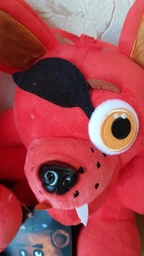 М'яка іграшка Фоксі (Foxy) герой мультфільму П'ять ночей з Фредді (Five nights at freddy's). 25 см фото від покупців 2