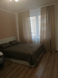 Штори VR текстиль з тканини блекаут "Льон мішковина". Код 291ш. 150x270 див. Венге
