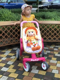 Коляска Smoby Baby Nurse для прогулок с поворотными колесами (251223) фото от покупателей 8