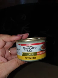 Корм для котів Gourmet Gold курка з соусом де люкс 85 г Purina фото від покупців 1