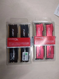 Оперативная память HyperX DDR3-1600 16384MB PC3-12800 (Kit of 2x8192) FURY Black (HX316C10FBK2/16) фото от покупателей 7