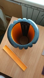 Масажний ролик (роллер) PowerPlay 4025 Massage Roller Синій (33x14 см) (PP_4025_Blue) фото від покупців 2