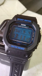 Мужские часы Skmei 1134 BK-Blue Digital BOX (1134BOXBKBLD)