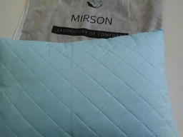 Подушка антиаллергенная MirSon Valentino 118 мягкая 50x70 см (2200000008589) фото от покупателей 7
