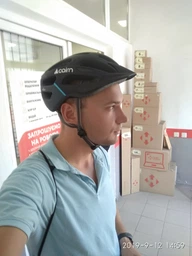 Шолом Cairn Prism XTR, чорно-бірюзовий фото від покупців 8