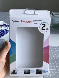 Жесткий диск Apacer AC632 2TB 5400rpm 8MB AP2TBAC632A-1 2.5" USB 3.1 External Silver фото от покупателей 4