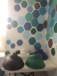 Светильник потолочный подвесной 100lamp Е27 зеленый СП - 3614 (П - 3614gr) фото от покупателей 1