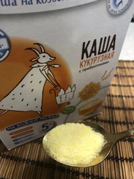 Молочная каша MAMAKO кукурузная с пребиотиками на козьем молоке 200 г (8437022039411) фото от покупателей 5