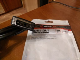 Кабель Real-El HDMI-DVI M-M 1.8 м Black фото от покупателей 9