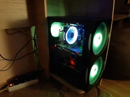 Корпус Aerocool Python ARGB (Python-G-BK-v1) Black фото от покупателей 14