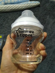 Пляшечка скляна Tommee Tippee з силіконовою соскою 150 мл (5010415224378)