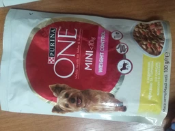 Вологий корм Purina One Mini для контролю ваги собак малих порід з індичкою, морквою та горохом 60шт*85г