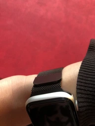Ремешок Миланская петля GoVern (Milanese Loop) для Apple Watch 42mm/44mm/45mm Black фото от покупателей 4