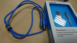 Кабель Anker PowerLine microUSB-USB 0.9 м V3 Black (A8132H12)