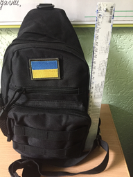 Тактична, штурмова, військова, міська сумка ForTactic Чорна фото від покупців 1