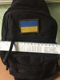 Тактична, штурмова, військова, міська сумка ForTactic Чорна фото від покупців 2