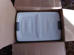 Контейнер Storage solutions на колесах сірий 39 л (5902973430042) фото від покупців 3