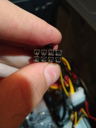 Кабель-перехідник 8 pin - 2*Molex 4 pin 15см ATCOM для живлення відеокарти (8604) фото від покупців 7