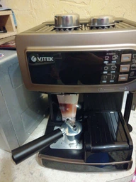 Кофеварка эспрессо VITEK VT-1517 BN фото от покупателей 8