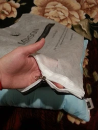 Подушка бамбуковая MirSon Hand Made Valentino 939 низкая 50x70 (2200000557292) фото от покупателей 11