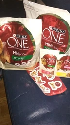 Вологий корм для собак малих порід із зайвою вагою Purina One Mini Weight control pouch 100 г (індичка) фото от покупателей 6