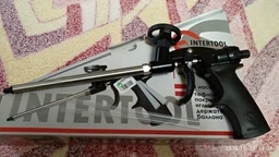 Пистолет для пены Intertool PT-0605 с тефлоновым покрытием иглы, трубки и держателя + 4 насадки (PT-0605) фото от покупателей 12