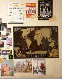 Скретч карта мира My Map Chocolate edition ENG в тубусе